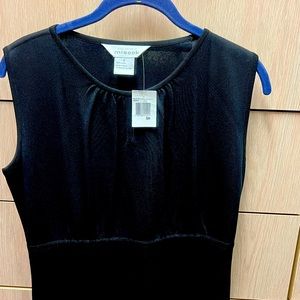 Misook Versatile Black Dress S NWT